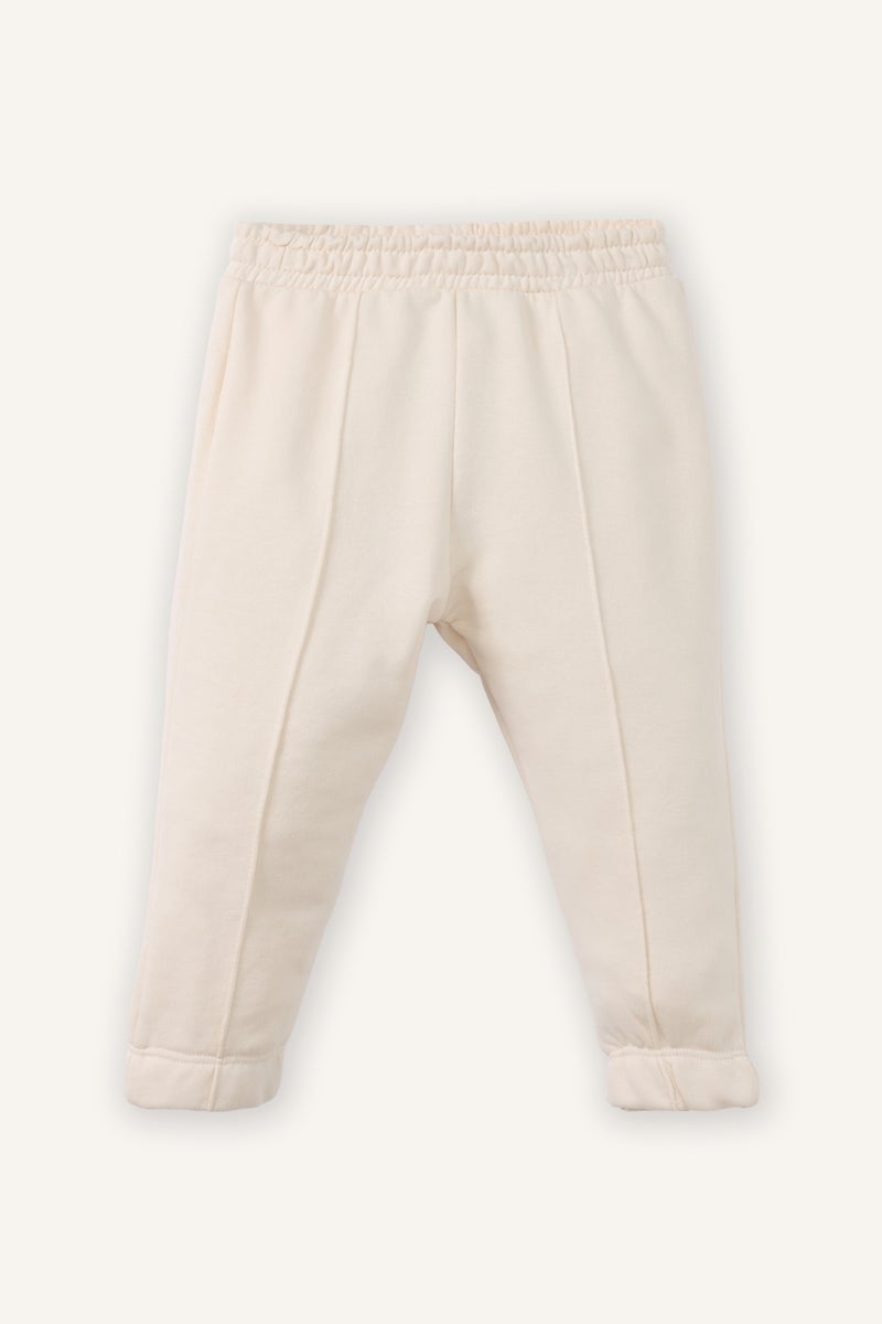 DeFacto Beige BabyGirl Baby Girl Sweatshirt and Sweatpants 2 Piece Set Casual - Image 2